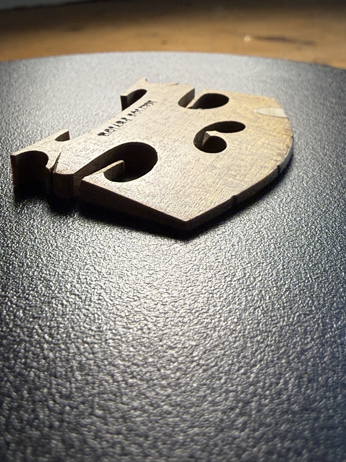 A bridge in the early stages of shaping